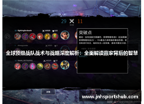 全球顶级战队战术与战略深度解析：全面解读赢家背后的智慧